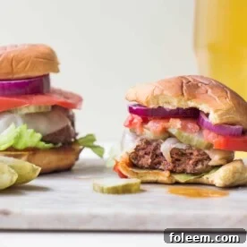 Deviled burger