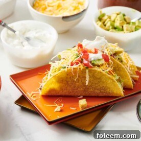 Ground beef tacos