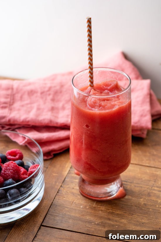 Watermelon Strawberry Smoothie