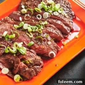 Soy-Ginger Flank Steak