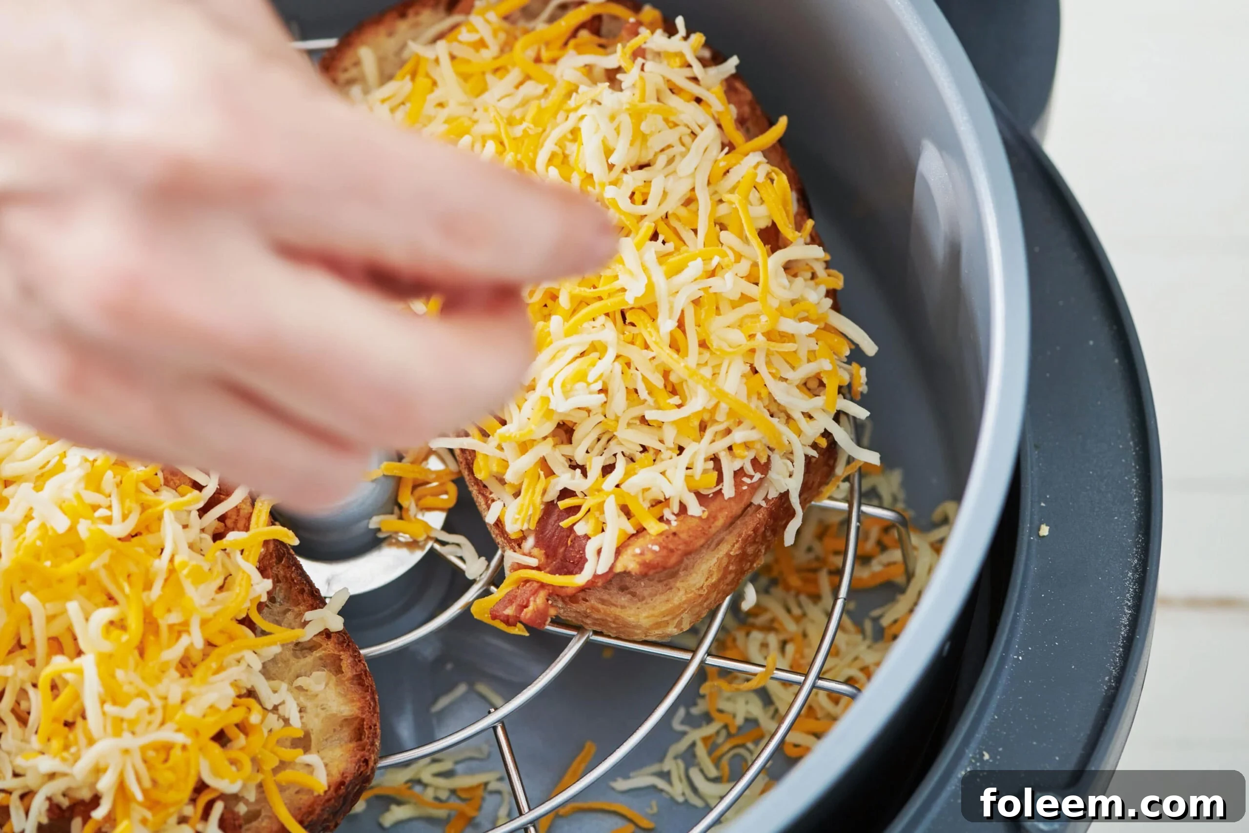 Air Fryer Grilled Cheese Sandwiches