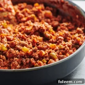 Pan of Turkey Picadillo.