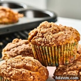 Pumpkin Streusel Muffins