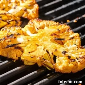 Grilled Cauliflower Steaks