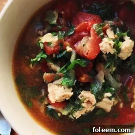 Fragrant Chicken Tomato Soup