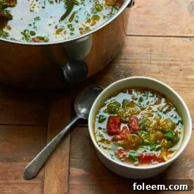 Escarole and Spinach Soup