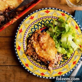 Bulgur Wheat, Sweet Potato and Black Bean Gratin