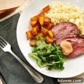 Slow Cooked Moroccan Leg of Lamb