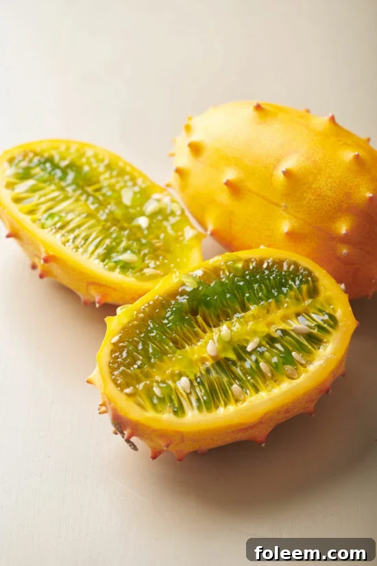 How to Eat Kiwano Melon