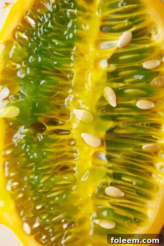 How to Eat Kiwano Melon