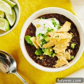 Vegetarian Black Bean Soup