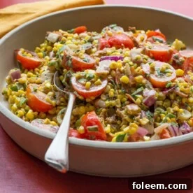 Summer Corn, Tomato and Bacon Salad