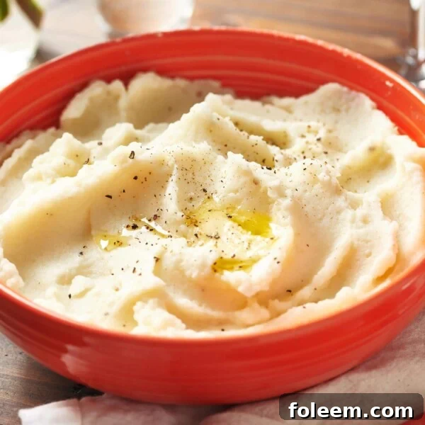 Butter melted onto a bowl of mashed potatoes.