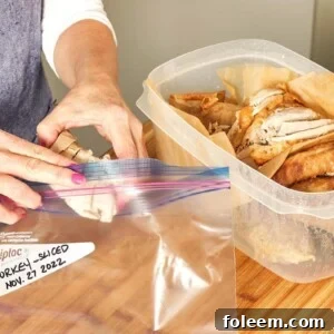 How to Freeze Leftover Turkey