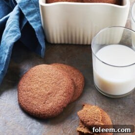 Chewy Molasses Cookies