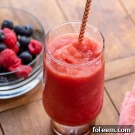 Watermelon Strawberry Smoothie