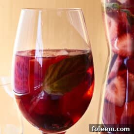 Sparkling Rosé Berry Sangria