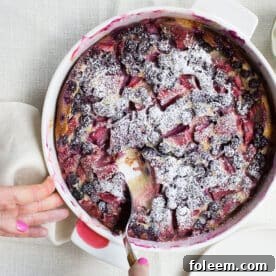 Summer Berry Clafoutis