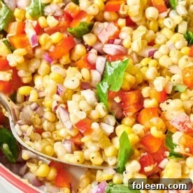 Grilled Corn Salad