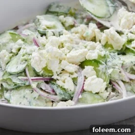 Creamy Cucumber Salad