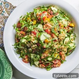 Summer Whole Grain and Vegetable Salad.
