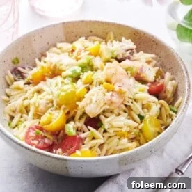 Shrimp Orzo Salad