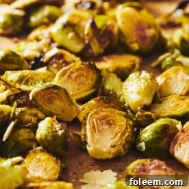 Parmesan Roasted Brussels Sprouts