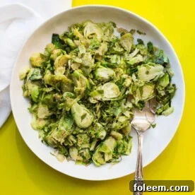 Shredded Brussel Sprouts