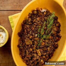 Lentils and Carrots with Dried Apricots