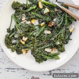 Roasted Broccolini with Lemon