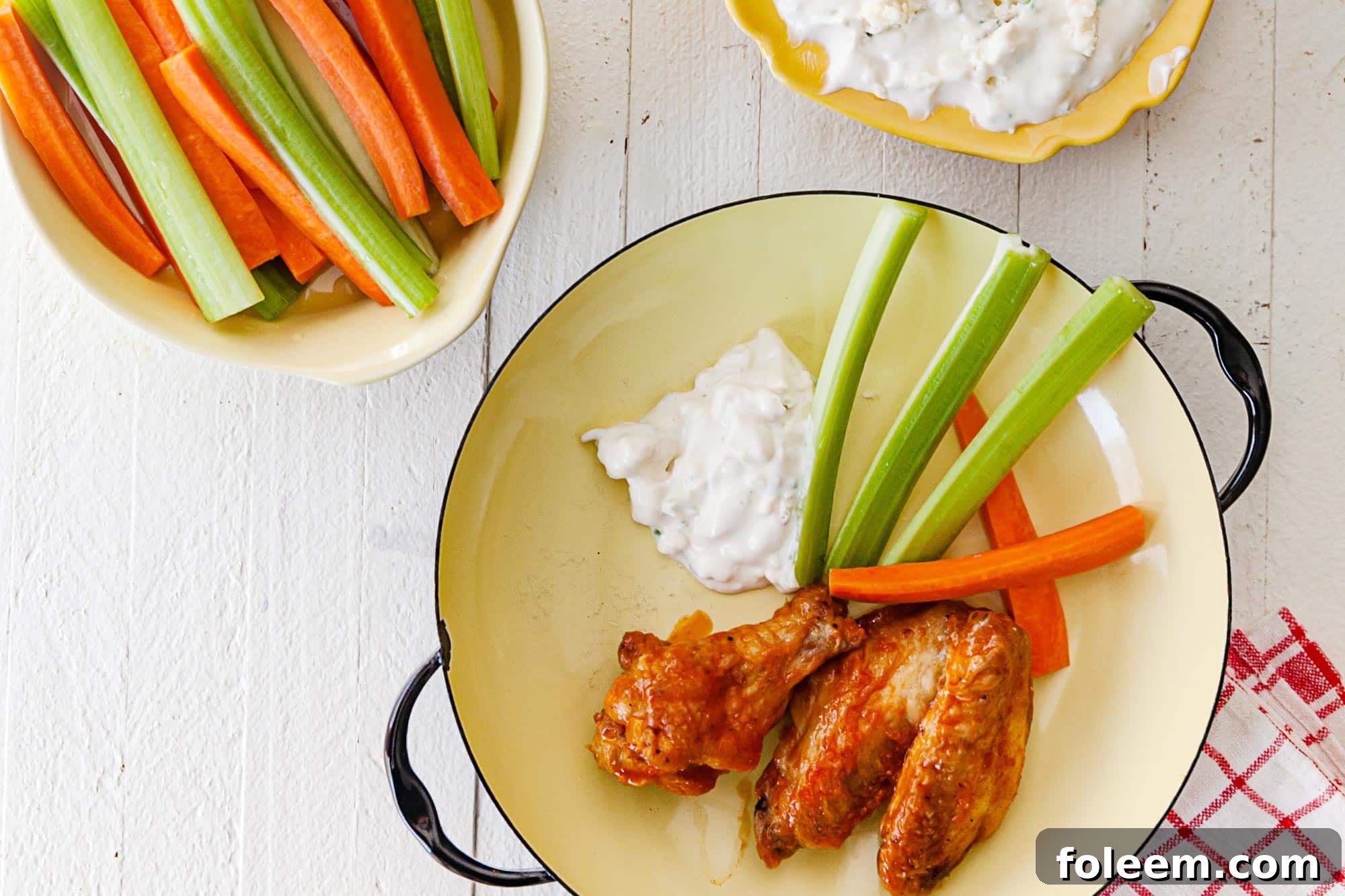 Air Fryer Buffalo Chicken Wings.
