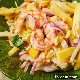 Vietnamese Green Mango Salad with Shrimp
